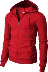 Men’s Zip Up Hoodie Lightweight Long Sleeve Basic Slim Fit Cotton SweatShirt