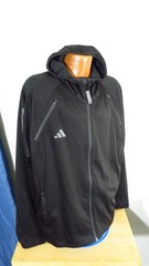 Adidas Combat Sports Rare Black Microfiber Hoodie Fits XXL Slim!