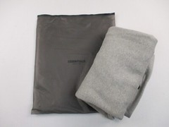 Fear of God Essentials Relaxed Hoodie Sweater Mens XL Gray Dark Oatmeal