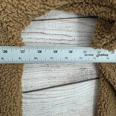 Columbia Sherpa Fleece Hoodie Mens XXL Tan Quarter Zip AM3781 Gorpcore Outdoor