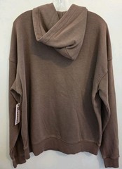 No Boundaries Men’s MEDIUM Oversize Hoodie Hooded Sweatshirt BROWN #10726