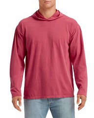 Comfort Colors 4900 – 3 PACK – Garment Dyed Hooded Long Sleeve Tee