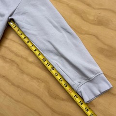 HM Relaxed Fit CrewneckSweatshirt Light Grey Lavender Mens Small Fleece Pullover