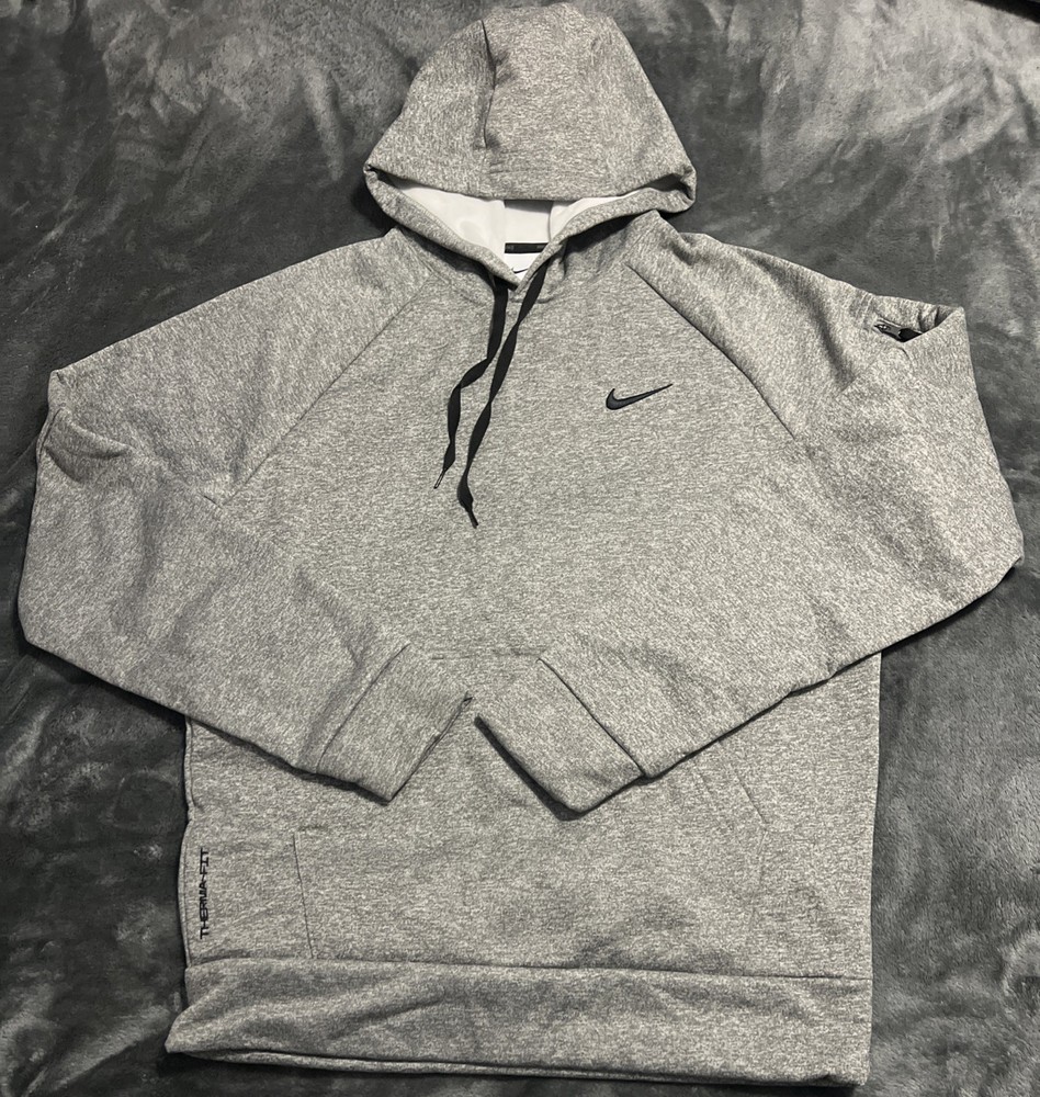 LARGE Nike Therma-Fit Pullover Fitness Hoodie Men’s DQ4834-063 See Description