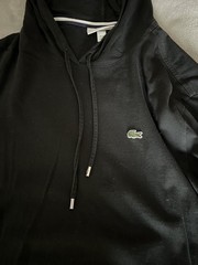 2 Lacoste Shirt Mens Size L Hoodie Lightweight Sweatshirt Pullover Casual