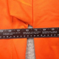 Nike Therma Fit Men’s Orange Pullover Hoodie Sweatshirt Size M Athletic Pockets