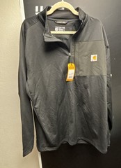 Carhartt Force Relaxed Fit Mock Neck Half-Zip Pullover XL