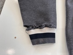 Vintage Shady LTD Pullover Med? Hoodie Eminem Shady Y2K Hip Hop Gray Cuffs