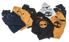 Timberland Mens Essential Tree Logo Hoodie Sweatshirt Wheat Black Gray Navy Blue