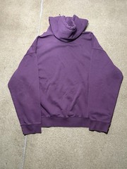 Vintage Levi’s Plum Embroidered Logo Hoodie Sweatshirt Large
