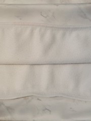 M Men’s White Camo Hoodie Synthetic Poly/Cotton 21×25 NOS