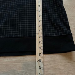 Triple Five Soul NYC Hoodie M Y2K Techwear Grid Quarter Zip Cyberpunk Futuristic