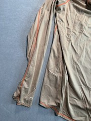North Face Men’s Summer LT Hoody Hoodie Sun Shirt Long Sleeve Medium Khaki Stone