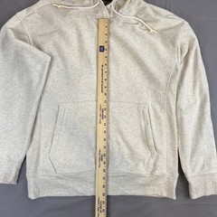 All In Motion Men’s Medium Light Gray Heather Hooded Pullover Sweatshirt Hoodie