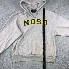 Vtg Champion Hoodie Men M NDSU Bison Reverse Weave Collegiate Grunge Thrashed