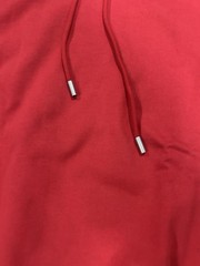 Blank red Hoddie 100% Cotton Can Be Used For A Clothing Brand.