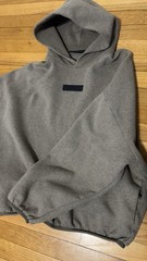 Essentials Fear of God dark oatmeal hoodie