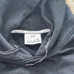 Pro Club Men’s Black XL Pullover Hoodie Fleece Cotton Logo Graphic Pockets