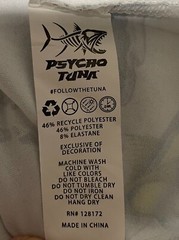 PSYCHO TUNA MEN’S NAVIGATION UV PROTECTION TACTICAL HOODIE SIZE S