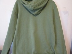 Goodfellow & Co Hooded Ultra Soft Fleece Zip-up Mens Sweatshirt Green Size L