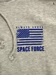 USSF US Space Force “Always Above” Hoodie / Hooded Sweatshirt – Sz S / Small NWT