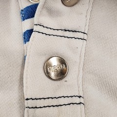 Vintage 80s HEAD Ski Retro Colorblock Collared 1/4 Button Henley Sweatshirt M