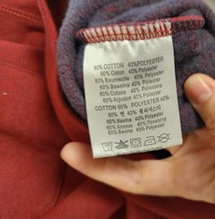 Analog Men’s Sz. M Amplify Crewneck Sweatshirt In Deep Red NWT