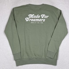 Seek Discomfort Crewneck Sweatshirt Sage Green Yes Theory Size Small Dreamers