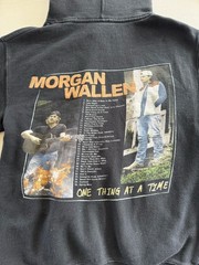 Morgan Wallen One Thing At A Time Tour Concert Black Hoodie Adult Sz S Country
