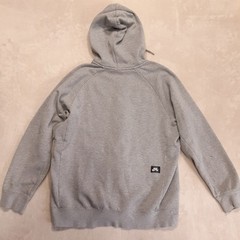 Nike SB Mens Full Zip Hoodie Jacket Large Light Gray Heather Drawstring