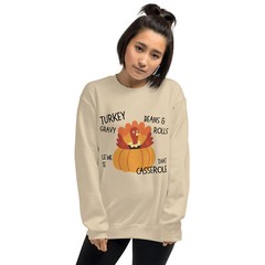 Turkey Gravy Funny Thanksgiving Unisex Sweatshirt S,M,L,XL,2X,3X,4X