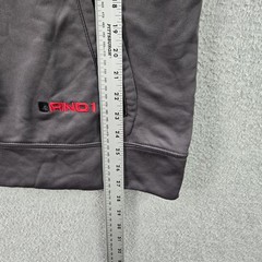 AND1 Men Hoodie L Gray Logo Front Embroidery Basketball Graphic