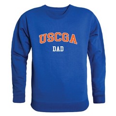 United States US Coast Guard Academy Bears USCGA Dad Crewneck Sweatshirt Sweater