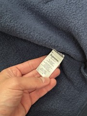 Supreme Navy Big S Embroidered Zip Up Hoodie Size Large