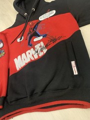 Johnny Blaze Spider-Man Hoodie Size M Marvel Rare Graphic Streetwear