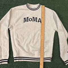MoMA Museum of Modern Art Champion Reverse Weave Sweatshirt Gray Size Small