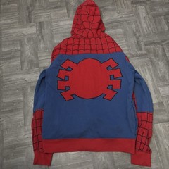 Rare Vintage Mad Engine Amazing Spider-Man Dead Stock Zip Up Hoodie Size Small