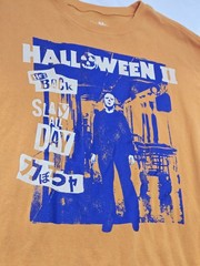 Halloween II Sweatshirt XL He’s Back Slay All Day Slasher Horror Michael Myers