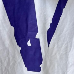 VLONE Friends Hoodie, white/blue/purple, Size M