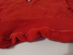 Vintage Red Raglan Sweatshirt Men Large SWEATS FX PANNILL Soft Cotton & Acrylic