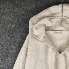 Molina Hoodie Mens Large White Baja Pullover Kangaroo Pocket Sweatshirt
