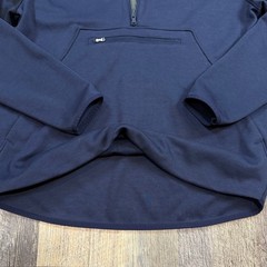 Under Armour Mens US Navy Midshipmen Camo 1/4 Zip Pullover Hoodie Blue Size L
