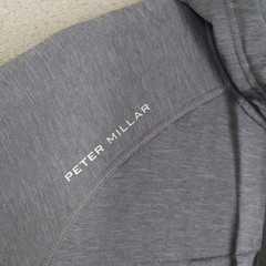 Peter Millar Eclipse Performance Hoodie XL Zip Up Sweater Golf Travel Office