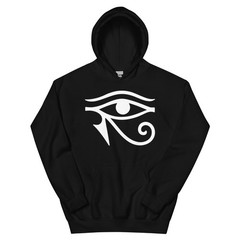 Eye of Horus Hoodie Egyptian Mythology streetwear graphic Egypt Gods protection