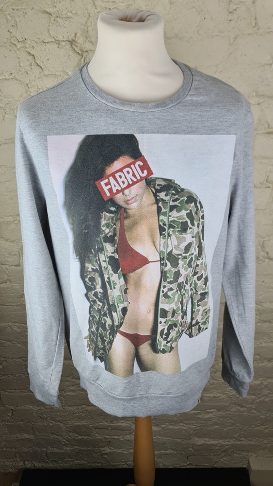 FABRIC Men’s Sweatshirt Size: XL VERY GOOD Condition