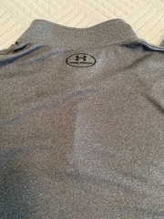 UNDER ARMOUR LOOSE HEATGEAR 1/4 ZIP, GRAY, SIZE: 2XL, 2TG, PRE-OWN & FREE SHIP!