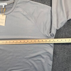 Peter Millar Men’s 2XL Gray Gale Beaumont Performance Crewneck Pullover Stretch