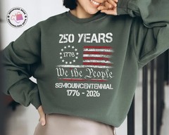 America 250th Anniversary Sweatshirt US History