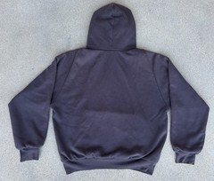 Yeezy Gap Engineered by Balenciaga Logo Shrunken Hoodie Dark Grey Small