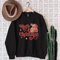Christmas Sweatshirt Retro Holiday Festive Apparel